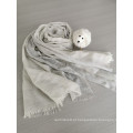Mulheres cashmere lã misturada lenço xaile